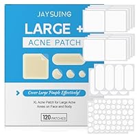 Hydrokolloid Pimple Patches, Pimple Patches mit Teebaumöl & Salicylsäure, Große Pickel Patches, – Hydrokolloid Acne Patch für Tag und Nacht