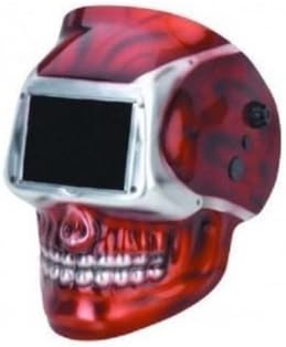Pro Auto Darkening Solar Welding Helmet MIG TIG ARC Plasma Skull Shaped NEW