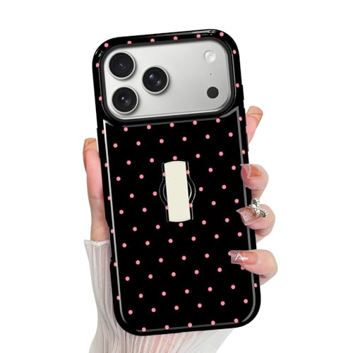 KANGHAR Compatible with iPhone 17 Pro Case 2025 Spot -Black