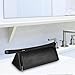 SITHON Travel Carrying Case for Dyson Airwrap Styler/Shark Speedstyle Flexstyle, PU Leather Water Resistant Storage Organizer Bag with Pocket for Dyson Supersonic Hair Dryer (Bag Only) (Black)