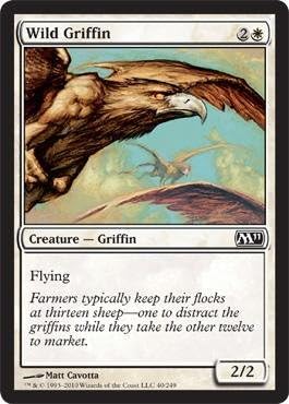 Magic: the Gathering - Wild Griffin - Magic 2011 - Foil