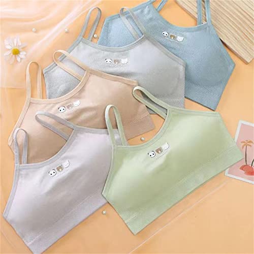 Big Girls Clothes Size 8 Teen Girls Seamless Training Bras Adjustable Straps Sports Bras Cotton Cropped Training4
