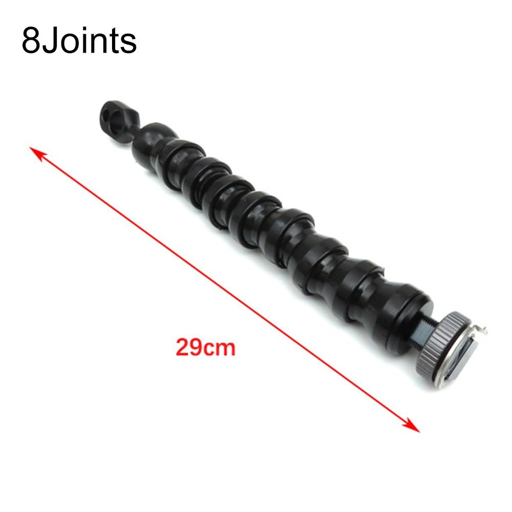 Flexibler Lichtarm mit YS-Halterung und Blitzschuh, SS316 Unterwasserhalterung für Tauchvideobeleuchtung, 4/6/8/10 Gelenke Option