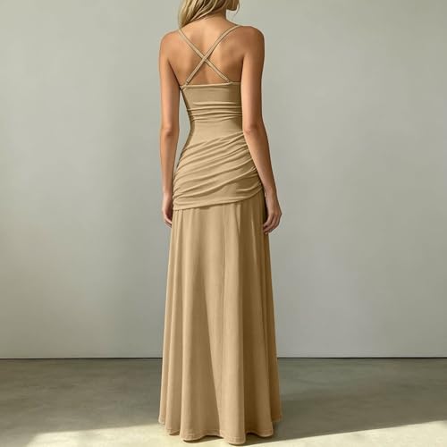 Robe de bal chic à bretelles spaghetti pour éviter les complexes - 2