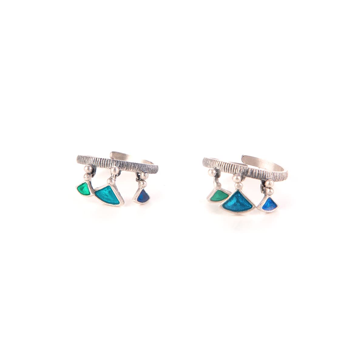 Shaya by CaratLane Oxidised Owning My Determined Hustle Toe Rings in 925 Silver for women (B09NRBJN3R) Amazon Price History, Amazon Price Tracker