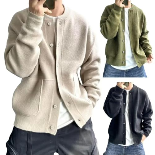 Veste pull ample Coa homme pull tricoté léger col rond style décontracté
