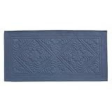 Vivaraise   Tapis de Bain Enzo – Tissu éponge 100% Coton, Doux et Absorbant – Motif Jacquard élégant