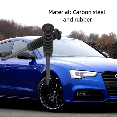 Image of Drive Axle Nut Steel Removal Tool 2PCS Car Drive Axle Nut Remover Tool Drive Axle Nut Installer and Remover Tool Black Drive Axle Nut Installer Replacement for ES
