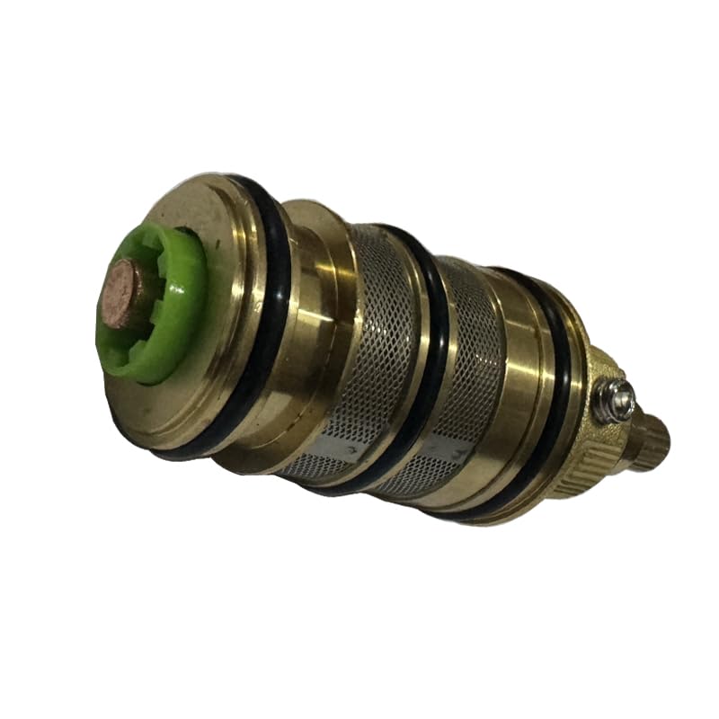 Messing Verchroomde Cartridge, Thermostatische Watervalinlaatkraan Automatische Thermostaatregeling