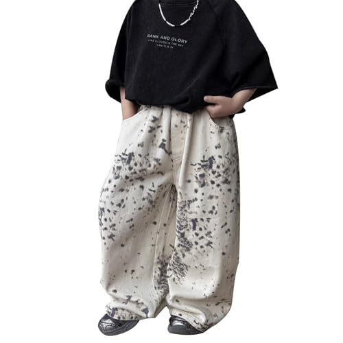 Girls Cargo Pants Baggy Y2K Cargo Trousers Jeans Wide Leg Baggy Y2K Streetwear Casual Denim Pant with Multi Pockets