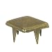 Gleader 100 Pcs. 8.00 Mm. Brass Glam Pyramid Studs Nailheads
