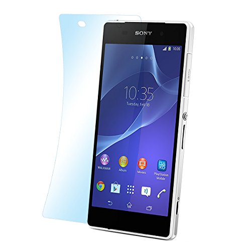 doupi Pantalla Película Protectora para Sony Xperia Z2 (5,2 Pulgadas), Ultrathin Crystal Super Clear Lustroso Brillante Display Protector (3X en el Paquete)