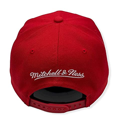 Mitchell & Ness Philadelphia 76ers Snapback Rojo miniatura 3