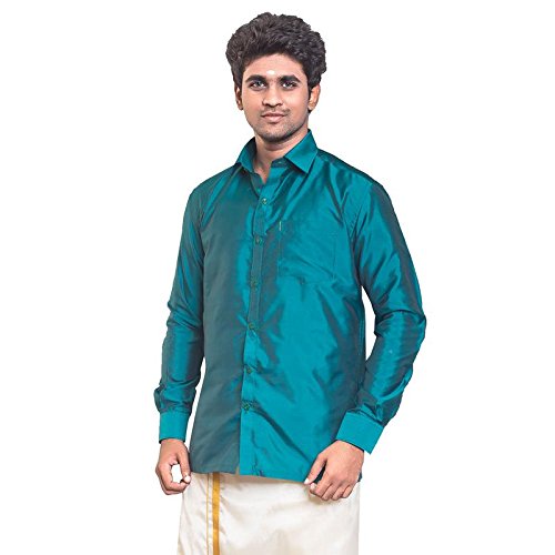 Image of THANGAMAGAN Men's Regular Fit Shirt
