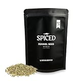 SPICED Whole Fennel Seed 6 Oz. Closable Pack of Fennel Seeds for Cooking, Seasoning, Grinding or Toa