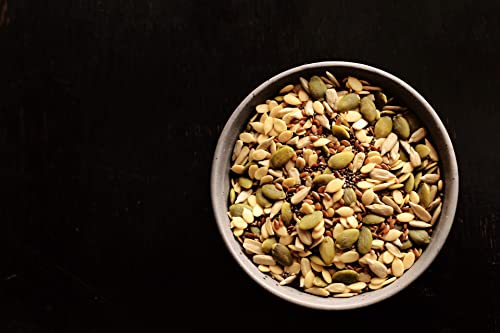Image of LILA DRY FRUITS 5 in1 Superseed Mix 250 g - Mixture of Chia, Pumpkin, Sunflower, Watermelon and Flax Seeds Immunity combo for Weight Management Mix Seeds for Eating, Dieting Perfect for Gifting