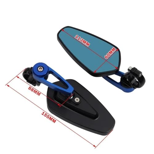 Espejo retrovisor de motocicleta que elimina puntos ciegos en NMAX 155