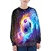 JEOCODY Cool Soccer Sweatshirts for Boys 8-10 Long Sleeve Crew Neck Casual Pullover Shirt Spring Outfits Fall Fashion Clothes for Youth Teens School Outfits