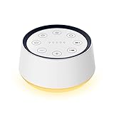 Brown Noise Sound Machine with 30 Soothing Sounds 12 Colors Night Light White Noise Machine for...