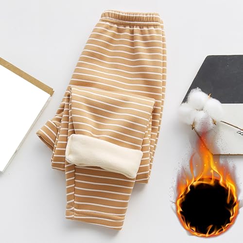 Girls Leggings Winter Fleece Lined Leggings Thick Thermal Tights Kids Soft Stretchy Pants Full Length Pants2