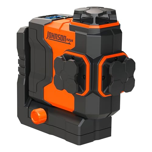 Image of Johnson Level & Tool JLN300-GN3360 Laser Level, Self Leveling, 3x360 Plane Laser with GreenBrite Technology, Magnetic Base, Hard-shell Carry Case, Lithium Ion Battery, Magnetic Target, Track Mount