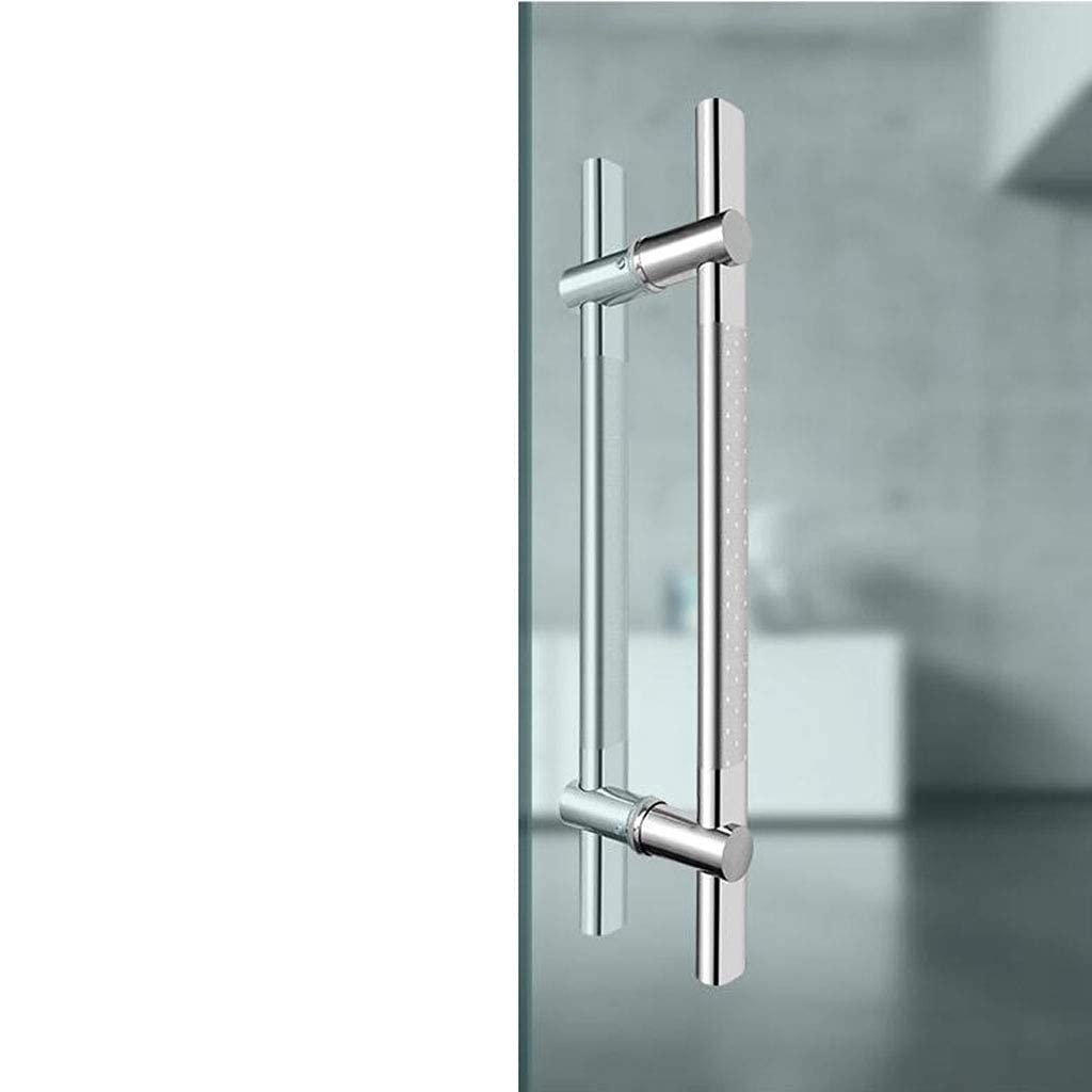 Poignée de porte en verre coulissante acier inoxydable quincaillerie H 31,4 po