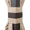Sunjoy Replacement Curtain for 11x13 Moorehead Domed Soft Top Gazebo, Khaki
