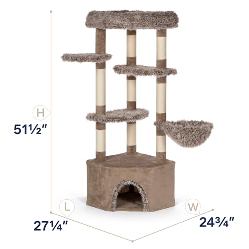 Torre para gatos Prevue Pet Products Great Dunes de múltiples niveles miniatura 6