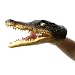 FantasyParty Hand Puppet Realistic Crocodile Role Play Toy Crocodile Latex Puppet for Both Adult and Children Green