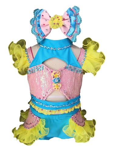 Image of Jenniferwu Two-Pieces Girls Swimsuit Beauty Toddler Swimwear Pageant Bikini Set