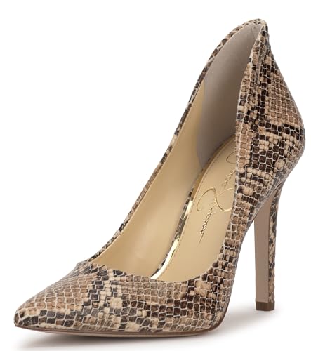 Jessica Simpson Women's Cambredge Dress Pump, Sedona Snake, 10 M