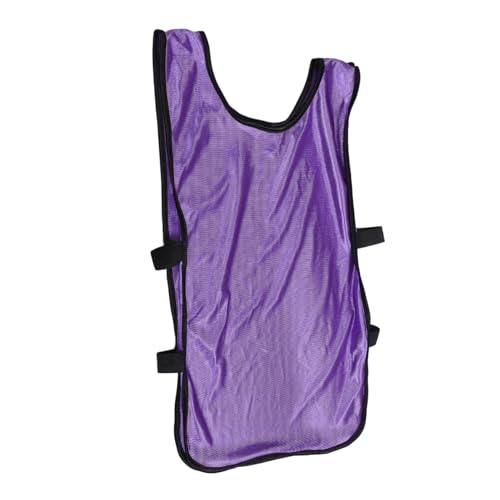 Sosoport 4pcs Adult Mesh Training Vests Breathable Practice Pinnies for Football Basketball Outdoor Sports Lightweight Team Vests with Stylish Design for Comfortable Fit