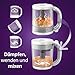 AVENT 4-in-1 Dampfgarer mit Mixer Premium, Babynahrungszubereiter, Dampfgaren, Pürieren, Auftauen, Aufwärmen, spülmaschinenfest, Modell SCF883/01