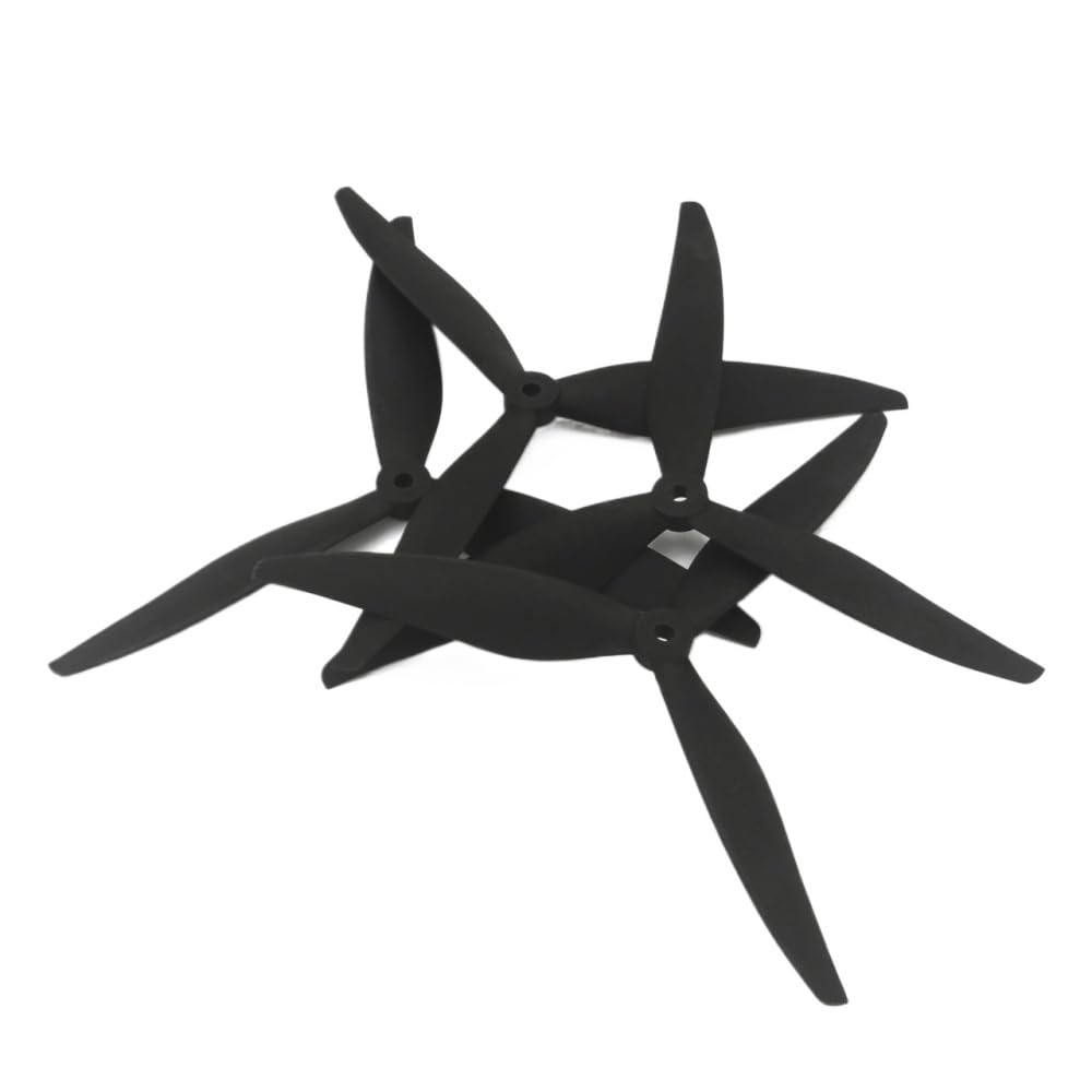 2 Pares De Hélices De 8 Pulgadas Y 3 Aspas CC-W De Bajo Ruido RC Avión FPV Apto for 8040 8X4X3 Mark4 UAV