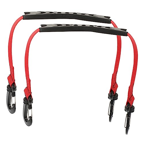 NULYLU Ski Boots Leashes 2 Pack Ice Skates Fixing Straps Skates Carrier Straps Durable Holder for Outdoor Activities