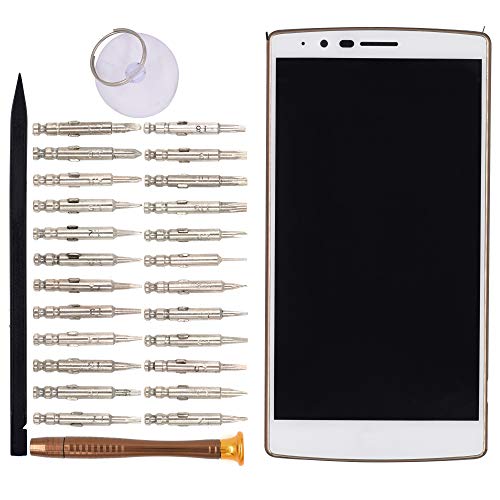 Image of LCD Digitizer Assembly with Front Housing for LG G4 Dual H818P H818N(White)