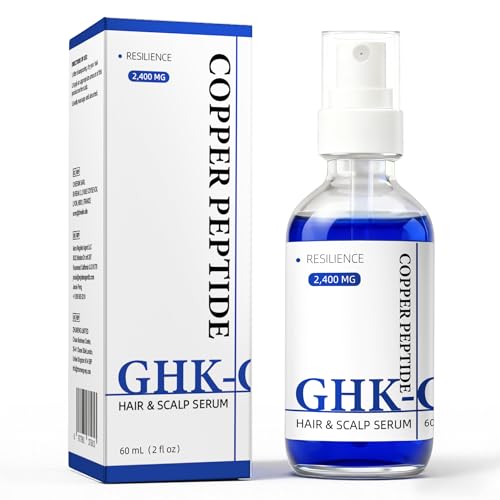 YOOJ GHK-Cu Peptide Hair Growth Spray GHK-Cu Copper Peptide Serum Hair Growth Serum with Copper Tripeptide-1 Niacinamide Panthenol Strengthens Hairs & Scalp Reduces Hairs Thinning