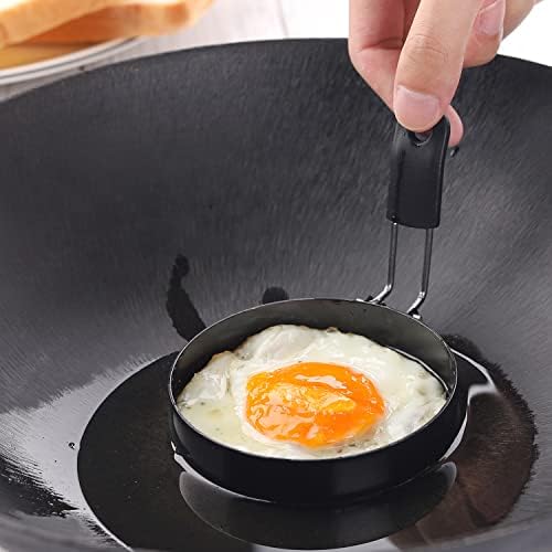 Grand Moule à Crêpes/oeufs Pan Pals - Forme Chauve-souris - Aluminium Vintage Avec Poignées Caoutchouc