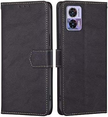 Coverup Vintage Style Book Case - Motorola Edge 70 Hoesje - Bruin