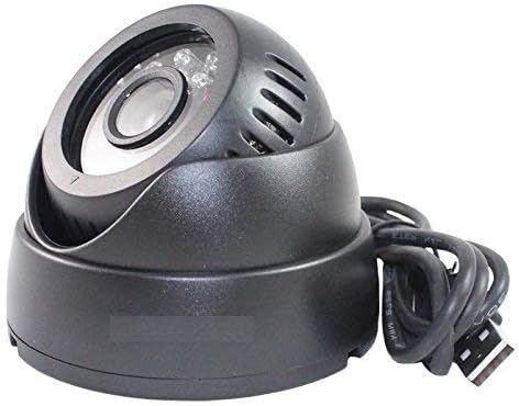 Wired USB Port CCTV Dome | 24 IR Night Camera DVR with Memory Card | Slot Recording (USB) | Recording Device Available