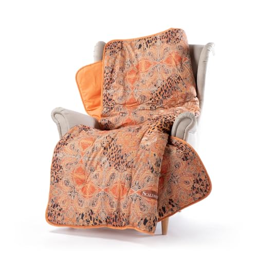 DESIGN ELEGANTE E RAFFINATO: La trama del morbido cotone e il design accattivante donano un tocco di eleganza al tuo living e una piacevole sensazione di morbidezza