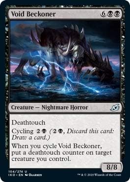 Magic: The Gathering - Void Beckoner - Foil - Ikoria: Lair of Behemoths