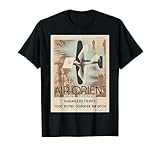 Póster vintage - Camiseta retro Air-Orient Camiseta