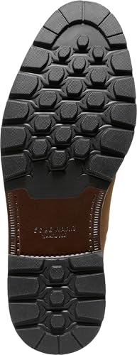Cole Haan Cole Haan Men's Chamberlin Grand Chelsea Boots, Truffle Nubuck/Black Water Resistant, 11-M US