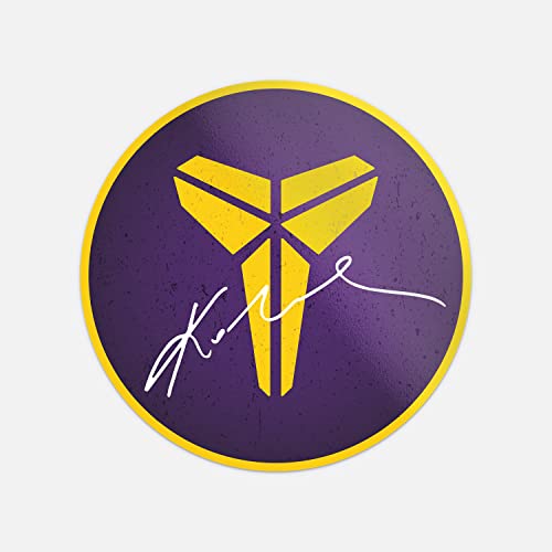 Koby Bryant Logo Signature Vinyl Decal
