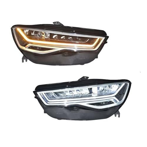 �t���i Compatible With For A6 2012 2013 2014 2015 2016 2017 2018 A6L �����p For �}�g���b�N�X C7 �w�b�h���C�g�A�N�Z�T���[ �w�b�h���C�g�A�Z���u��