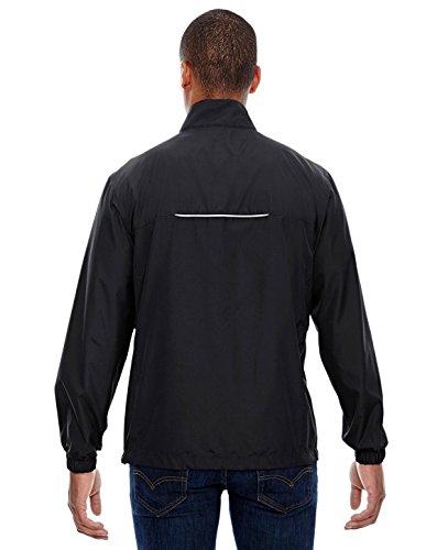 Ash City - Core 365 Men's Tall Motivate Unlined Lightweight Jacket XLT BLACK2