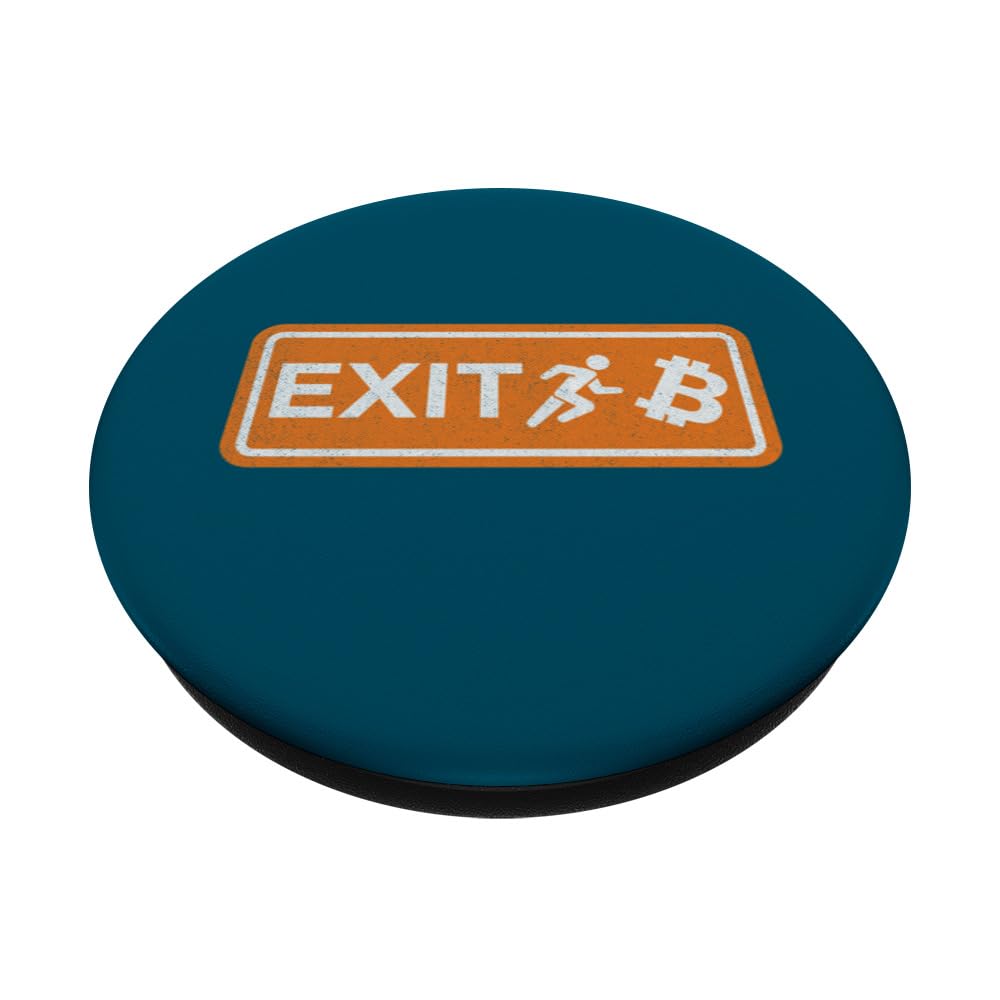 Amazon.com: Bitcoin Is the Exit For Cypherpunks & Cryptocurrency Lovers  PopSockets Standard PopGrip : Cell Phones & Accessories