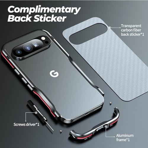 Coque cadre métal pour Google Pixel 10 Pro XL sans dos - 5