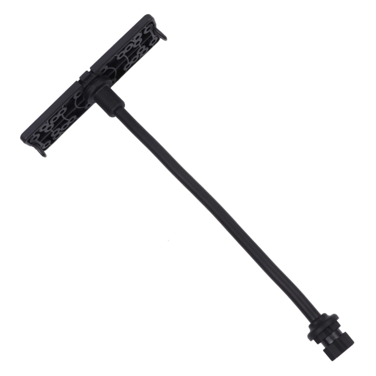 Toddmomy Halterung für Fischfinder Sucherhalter Montage Boot Halter für Fischfinder Klammer Zubehör Fischfinderhalter für Kajaks Fischfinderhalter zum Angeln Schwarz